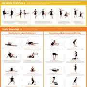 Lower Body Stretching Poster - £19.95